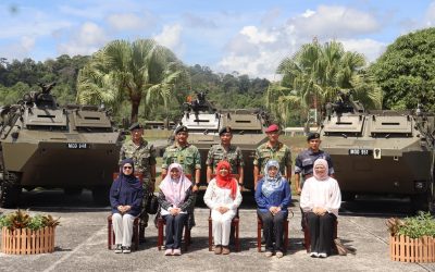 WORKING VISIT BY THE CHIEF OF DEFENCE FORCE OF MALAYSIA TO BANGAR CAMP