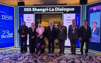 CHIEF OF STAFF RBLF ATTENDED THE IISS SHANGRI-LA DIALOGUE 23RD ASIA SECURITY SUMMIT