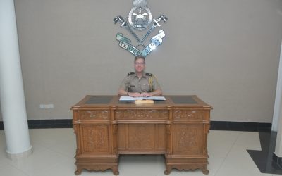 COMMANDER RBLF RECEIVES AN INTRODUCTORY CALL FROM DEFENCE ATTACHÉ OF THE UNITED STATES OF AMERICA ACCREDITED TO BRUNEI DARUSSALAM