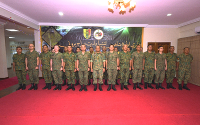 RBLF HOSTED SENIOR WARRANT OFFICERS EXCHANGE PROGRAMME