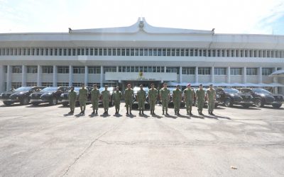 VEHICLE HANDOVER CEREMONY