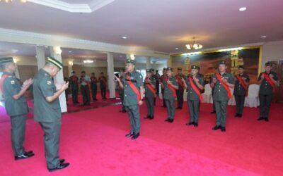 PROMOTION CEREMONY FOR SENIOR NON-COMMISSIONED OFFICERS OF COMBAT SERVICE SUPPORT ROYAL BRUNEI LAND FORCE