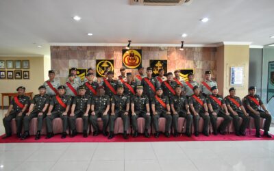 PRESENTATION OF SAM BROWNE BELT, DRILL SERGEANT MAJOR PATCH AND SENIOR NCOS PROMOTION CEREMONY OF SECOND BATALION ROYAL BRUNEI LAND FORCE
