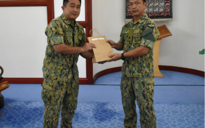 THIRD BATTALION ROYAL BRUNEI LAND FORCE RECEIVES PERSONAL GIFT OF DATES IN CONJUNCTION WITH THE MONTH OF RAMADHAN 1444 HIJRAH