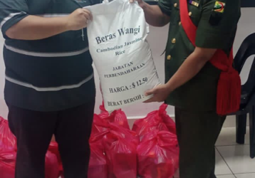 THIRD BATTALION ROYAL BRUNEI LAND FORCE PARTICIPATES IN COMMUNITY OUTREACH CAMPAIGN