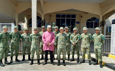 THIRD BATTALION ROYAL BRUNEI LAND FORCE CONDUCTS COMMUNITY OUTREACH AT ZAINAB MOSQUE, LUMUT