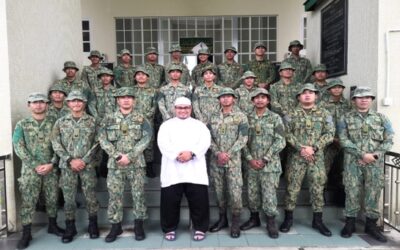 ROYAL GUARDS REGIMENT ROYAL BRUNEI LAND FORCE CONDUCTS COMMUNITY OUTREACH AT KAMPONG PERPINDAHAN LAMBAK KANAN MOSQUE