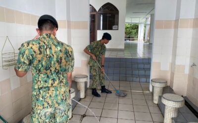 FIRST BATTALION ROYAL BRUNEI LAND FORCE CONDUCTS COMMUNITY OUTREACH AT MASJID PERDANA WANGSA HAJI MOHAMMAD