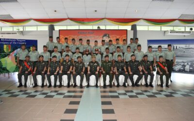 SUPPORT BATTALION ROYAL BRUNEI LAND FORCE HELD PROMOTION CEREMONY FOR ITS NON-COMMISSIONED OFFICERS
