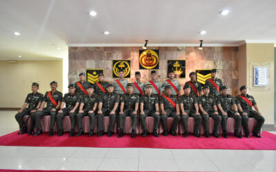 SECOND BATTALION ROYAL BRUNEI LAND FORCE HELD A PROMOTION CEREMONY FOR ITS PERSONNEL