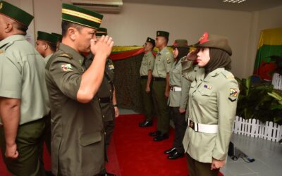 THIRD BATTALION ROYAL BRUNEI LAND FORCE  CONDUCTS PROMOTION CEREMONY FOR ITS PERSONNEL