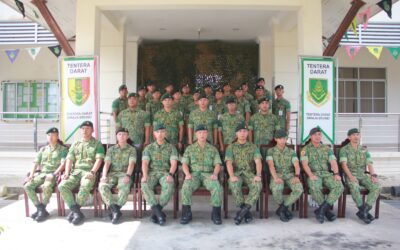 CLOSING CEREMONY FOR BASIC SIGNAL COURSE AT SIGNAL PLATOON THIRD BATTALION ROYAL BRUNEI LAND FORCE