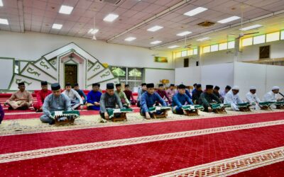 THE ROYAL BRUNEI LAND FORCE HOLDS KHATAM AL-QURAN CEREMONY