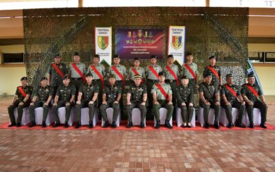 PROMOTION CEREMONY FOR SENIOR NON-COMMISSIONED OFFICERS OF SUPPORT BATTALION ROYAL BRUNEI LAND FORCE