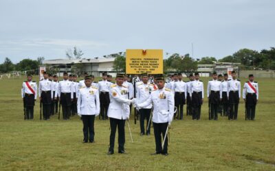 SECOND BATTALION ROYAL BRUNEI LAND FORCE REGIMENT SERGEANT MAJOR HANDOVER CEREMONY