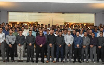 FAREWELL DINNER WITH FORMER REGIMENT SERGEANT MAJOR OF SECOND BATTALION ROYAL BRUNEI LAND FORCE