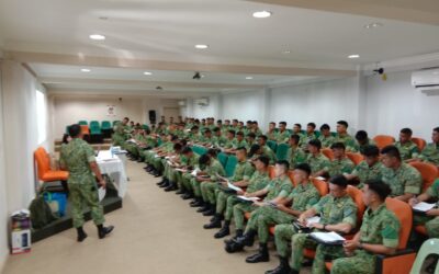 MILITARY DISCIPLINE PROGRAMME BRIEFING FOR ROYAL GUARDS REGIMENT ROYAL BRUNEI LAND FORCE