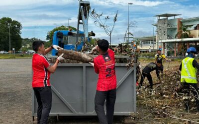 ROYAL BRUNEI LAND FORCE PARTICIPATES IN SCHOOL CLEANING ACTIVITY