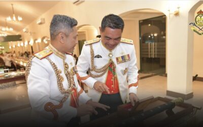 REGIMENTAL DINNER NIGHT IN CONJUCTION WITH THE CHANGE OF COMMAND OF THE COMMANDER ROYAL BRUNEI LAND FORCE