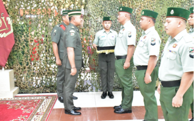 PROMOTION CEREMONY FOR NON-COMMISSIONED OFFICERS OF COMBAT SERVICE SUPPORT ROYAL BRUNEI LAND FORCE