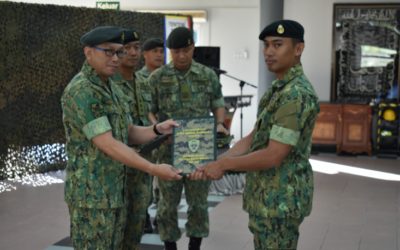 CLOSING CEREMONY FOR BOOBY TRAP COURSE