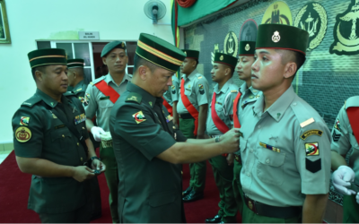 PROMOTION CEREMONY FOR THIRD BATTALION ROYAL BRUNEI LAND FORCE