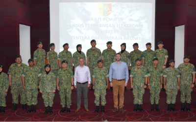 CLOSING CEREMONY FOR ELECTRONIC WARFARE COURSE