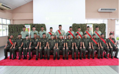PROMOTION CEREMONY FOR ROYAL GUARDS REGIMENT ROYAL BRUNEI LAND FORCE PERSONNEL