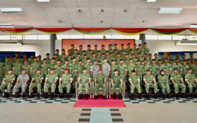 CLOSING CEREMONY OF PLATOON COMMANDER COURSE 2023 & SECOND-IN-COMMAND SECTION COMMANDER ASSISTANT SECTION COURSE SERIES 1/2023
