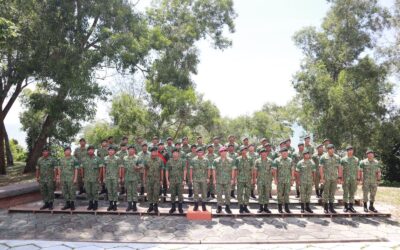 COMMANDER OF ROYAL BRUNEI LAND FORCE WORKING VISIT TO FIRST BATTALION ROYAL BRUNEI LAND FORCE