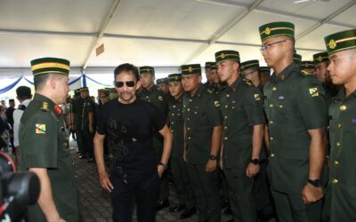 ROYAL BRUNEI LAND FORCE PARTICIPATES IN HIS MAJESTY’S RAMAH MESRA IN TUTONG DISTRICT