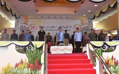 THIRD BATTALION ROYAL BRUNEI LAND FORCE PARTICIPATES IN HIS MAJESTY’S RAMAH MESRA IN BELAIT DISTRICT