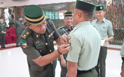 PROMOTION CEREMONY FOR COMBAT SERVICE SUPPORT ROYAL BRUNEI LAND FORCE PERSONNEL