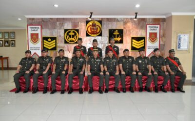PROMOTION CEREMONY FOR SENIOR NON-COMMISSIONED OFFICERS OF SECOND BATTALION ROYAL BRUNEI LAND FORCE