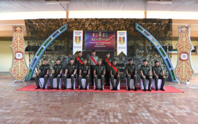 PROMOTION CEREMONY FOR SENIOR NON-COMMISSIONED OFFICERS OF SUPPORT BATTALION ROYAL BRUNEI LAND FORCE