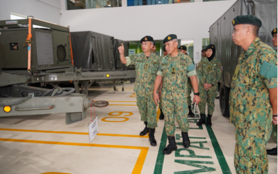 COMMANDER OF RBLF WORKING VISIT TO MEDICAL SERVICES RBLF