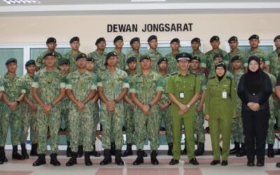 ROYAL GUARDS REGIMENT RBLF VISIT MARABURONG PRISON TRAINING CENTRE