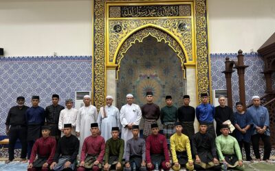 ROYAL GUARDS REGIMENT RBLF ENLIVENS SURI SERI BEGAWAN RAJA PENGIRAN ANAK DAMIT MOSQUE