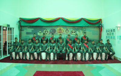 PROMOTION CEREMONY FOR SENIOR NON-COMMISSIONED OFFICER OF THIRD BATTALION ROYAL BRUNEI LAND FORCE