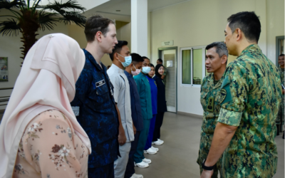 COMMANDER OF ROYAL BRUNEI LAND FORCE CONDUCTS WORKING VISIT TO DENTAL SERVICES ROYAL BRUNEI LAND FORCE