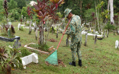 SECOND BATALION ROYAL BRUNEI LAND FORCE CONDUCTS COMMUNITY OUTREACH IN CONJUNCTION WITH ROYAL BRUNEI ARMED FORCES 62nd ANNIVERSARY