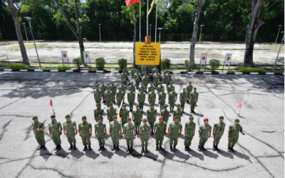 THE FLAG HANDOVER CEREMONY TO THE CONTINGENT OF EXERCISE LATMA KERIS SATRIA 14/2023