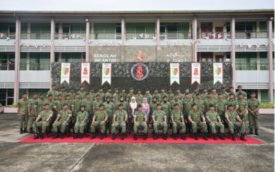 COMMANDER OF RBLF’S WORKING VISIT TO SCHOOL OF INFANTRY RBLF