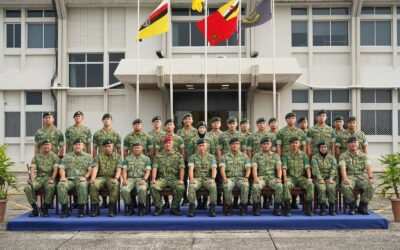 COMMANDER RBLF WORKING VISIT TO SUPPORT BATTALION RBLF