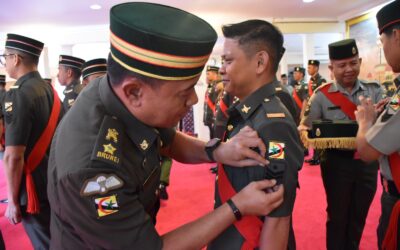 PROMOTION CEREMONY FOR SENIOR NON-COMMISSIONED OFFICERS OF COMBAT SERVICE SUPPORT RBLF