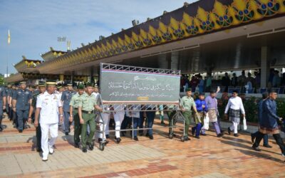 ROYAL BRUNEI LAND FORCE PARTICIPATED IN THE PARADE PROCESSION FOR THE MAULIDUR RASUL CELEBRATION