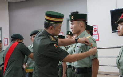 PROMOTION AND GENERAL SERVICE MEDAL CEREMONY FOR DENTAL SERVICES ROYAL BRUNEI LAND FORCE PERSONNEL