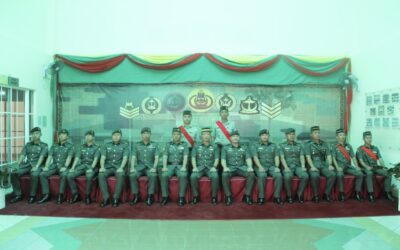 PROMOTION CEREMONY FOR THIRD BATTALION ROYAL BRUNEI LAND FORCE PERSONNEL