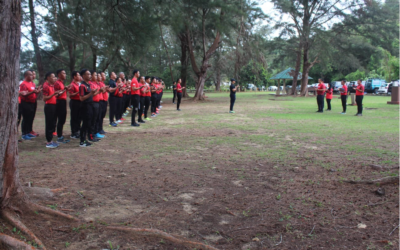 SCHOOL OF INFANTRY ROYAL BRUNEI LAND FORCE CONDUCTS BEACH CLEANING CAMPAIGN