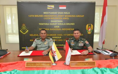 BRUNEI-INDONESIA ARMY WORKING GROUP MEETING SERIES 13/2023